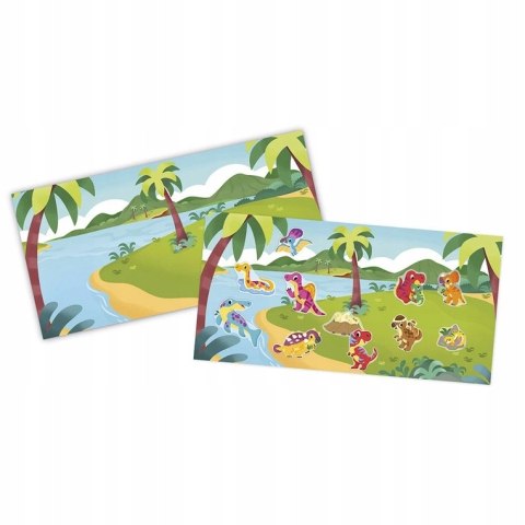 Zestaw kreatywny Okrągłe naklejki My arts & crafts dla dzieci 2+, Janod