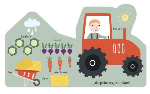 A kuku! Na wsi edukacyjna książeczka dla dzieci