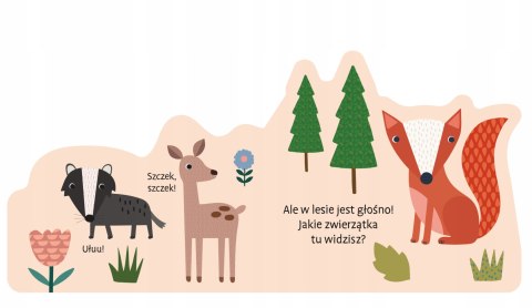 A kuku! W lesie edukacyjna książeczka dla dzieci