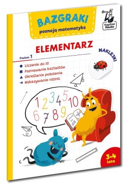 Bazgraki poznają matematykę Elementarz Poziom 1 Kapitan Nauka