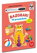 Bazgraki w przedszkolu Kapitan Nauka Piszę i zmazuję + Pisak ścieralny