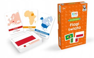 EDUseria Flagi świata Gra karciana Kapitan Nauka