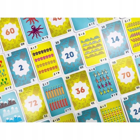 EDUseria Tabliczka mnożenia Gra karciana Kapitan Nauka