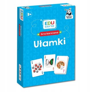 EDUseria Ułamki Gra karciana Kapitan Nauka