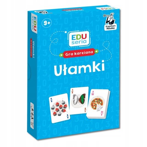 EDUseria Ułamki Gra karciana Kapitan Nauka