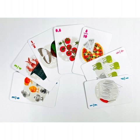 EDUseria Ułamki Gra karciana Kapitan Nauka