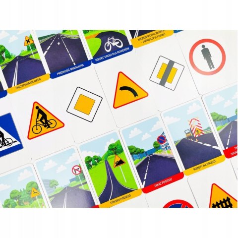 EDUseria Znaki drogowe Gra karciana Kapitan Nauka