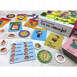 Gra planszowa Co za emocje! Gra edukacyjna Kapitan Nauka