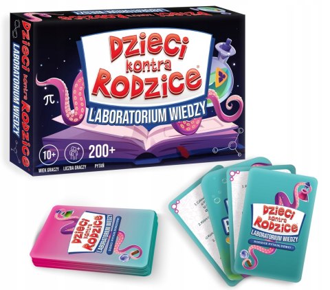 Gra planszowa Dzieci kontra Rodzice Laboratorium Wiedzy Kangur