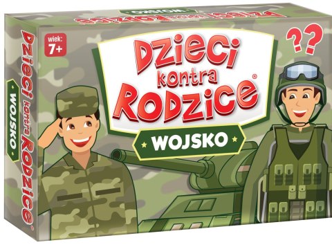 Gra planszowa Dzieci kontra Rodzice Wojsko Kangur