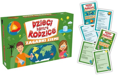 Gra planszowa Dzieci kontra Rodzice: Zagadki Ziemi Kangur
