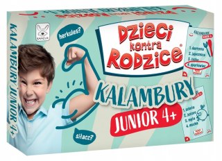 Gra planszowa Dzieci kontra rodzice Kalambury Junior Kangur 4+