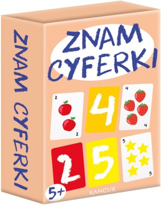 Gra planszowa Edukacyjna Znam Cyferki Mini Kangur