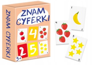 Gra planszowa Edukacyjna Znam Cyferki Mini Kangur