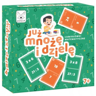 Gra planszowa Już mnożę i dzielę Kangur 7+