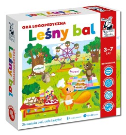 Gra planszowa Leśny bal Gra logopedyczna Kapitan Nauka