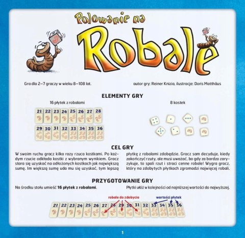 Gra planszowa Polowanie na robale Egmont