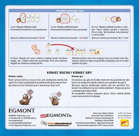 Gra planszowa Polowanie na robale Egmont