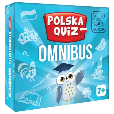 Gra planszowa Polska Quiz Omnibus Kangur 7+
