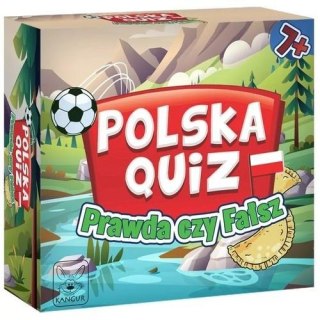Gra planszowa Polska Quiz: Prawda czy fałsz? Kangur 7+
