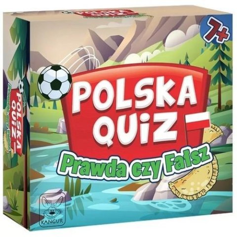 Gra planszowa Polska Quiz: Prawda czy fałsz? Kangur 7+