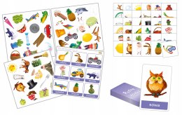 Gra planszowa Psotne Słówka Głoski Syczące Adamigo Edukacyjna