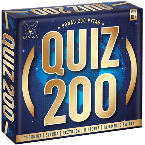 Gra planszowa Quiz 200 Kangur 10+ Tajemnice Świata