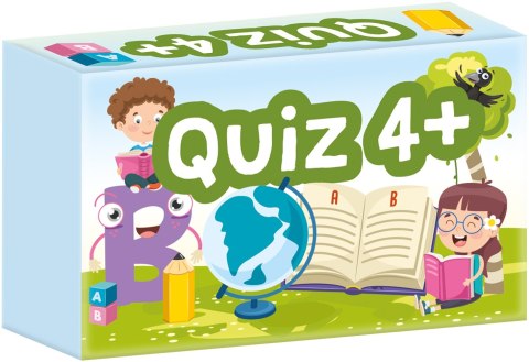 Gra planszowa Quiz 4+ Kangur Ciekawostki dla dzieci 4+
