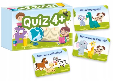 Gra planszowa Quiz 4+ Kangur Ciekawostki dla dzieci 4+