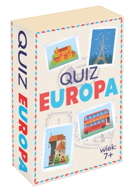 Gra planszowa Quiz Europa Mini Kangur 7+