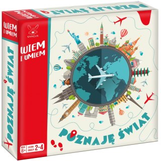Gra planszowa Wiem i Umiem Poznaję Świat Kangur 8+