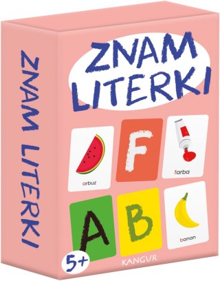 Gra planszowa Znam Literki Mini Kangur