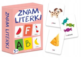 Gra planszowa Znam Literki Mini Kangur