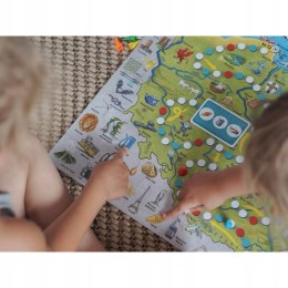 Gra planszowa edukacyjna Polska Kapitan Nauka 5+