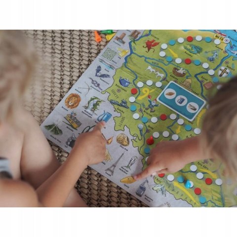 Gra planszowa edukacyjna Polska Kapitan Nauka 5+