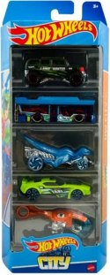 Hot Wheels Małe samochodziki 5-pak HLY76 City
