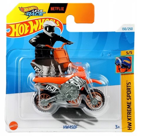 Hot Wheels MotoCross HW450F HW Xtreme Sports HTC00 Let's Race