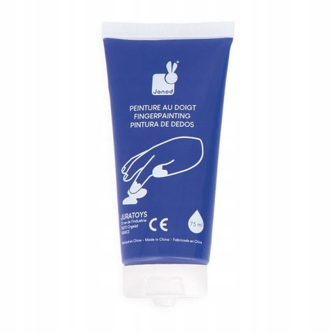 Janod Farbki do malowania rękami 5 kolorów 12m+ J07403