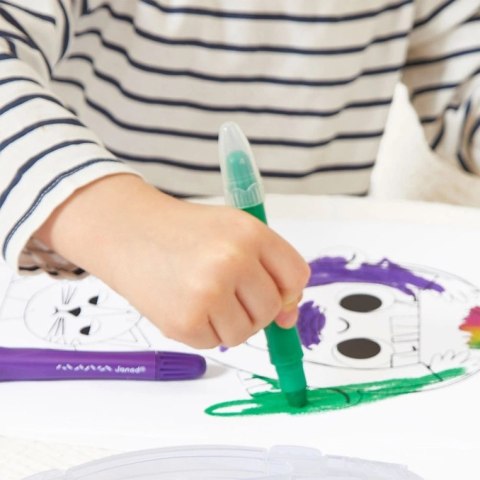 Janod Kredki żelowe 10 kolorów 3+ J07416