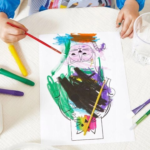 Janod Kredki żelowe 10 kolorów 3+ J07416