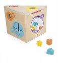 Janod drewniana kostka sensoryczna 18m+ J05307