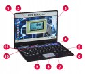Komputerek dziecięcy Smily Play 008085 Laptop Edukacyjny laptop dwujęzyczny