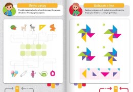 Księga łamigłówek od 6 lat Labirynty, krzyżówki, szyfrogramy Aksjomat