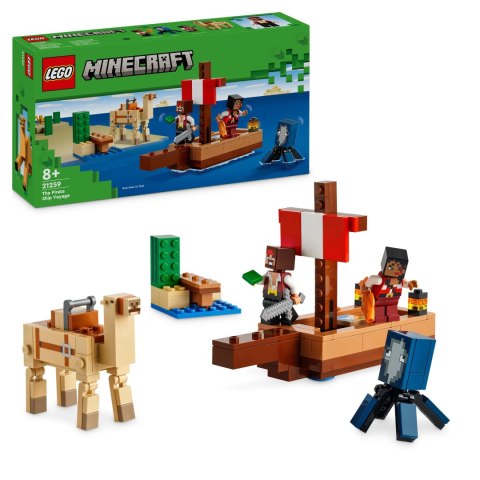 Lego Minecraft 21259 Rejs Statkiem Pirackim 8+