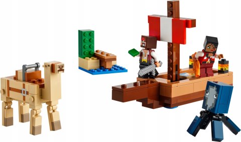 Lego Minecraft 21259 Rejs Statkiem Pirackim 8+