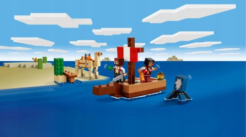Lego Minecraft 21259 Rejs Statkiem Pirackim 8+