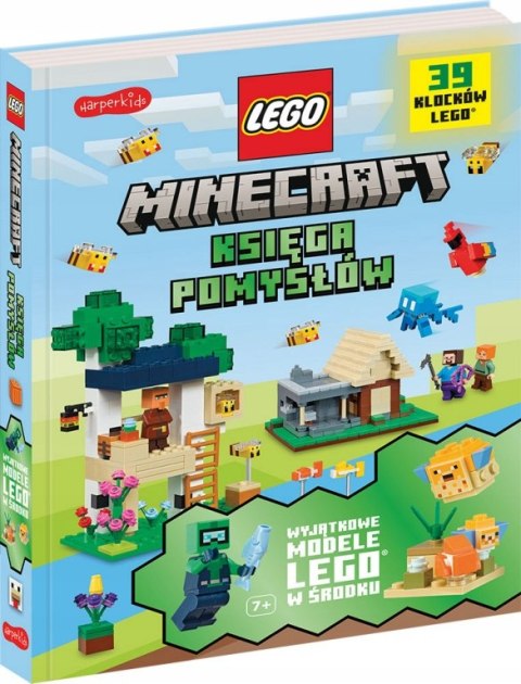 Lego Minecraft Księga pomysłów Harperkids 39 klocków