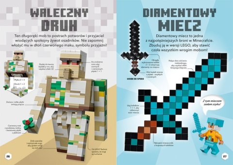 Lego Minecraft Księga pomysłów Harperkids 39 klocków