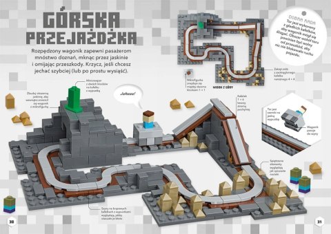 Lego Minecraft Księga pomysłów Harperkids 39 klocków