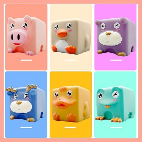 Miękkie klocki sensoryczne 6 elementów Smily Play